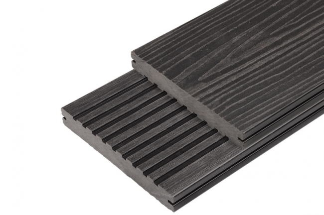 Террасная доска UnoDeck Solid Графит