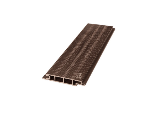 Террасная доска из ДПК Savewood Padus радиальный распил терракот